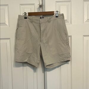 J. Crew Men's Beige Flat Front Shorts